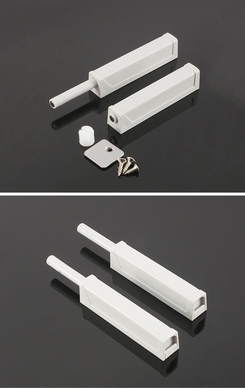 反弹器柜门免拉手按弹门按压式开门隐形橱柜门自弹器衣柜门按弹器 862