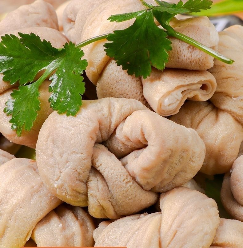 火锅生鲜猪小肠冷冻新鲜大肠涮冒节子肠免洗做卤肥肠结猪杂碎纯手2斤