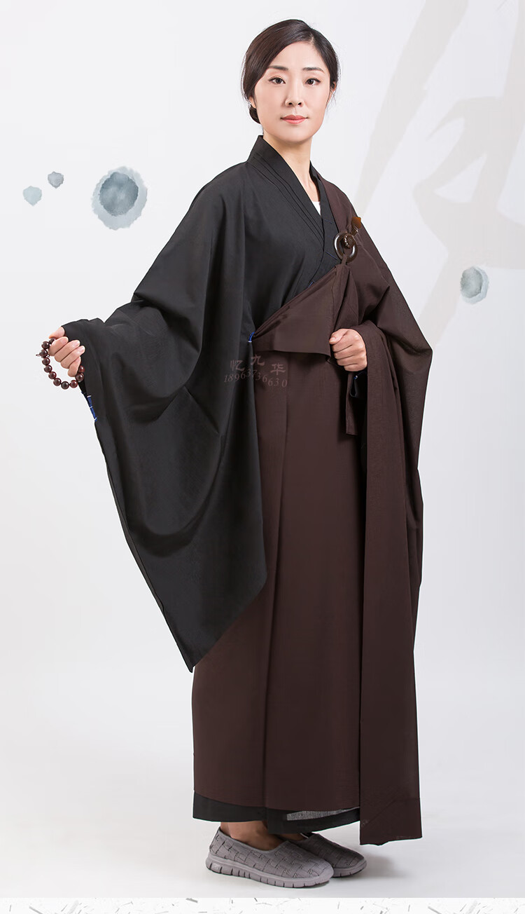 佛教缦衣曼衣出家人的衣服僧服佛教用品僧服海青缦衣搭衣居士服祖衣怅