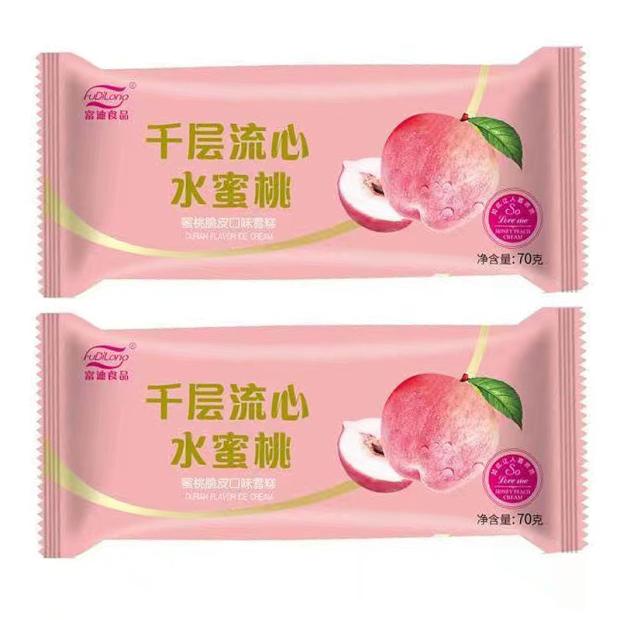 富迪猫山王千层榴莲雪糕冰淇淋冰糕冰棍怀旧童年棒冰阿奇侬 富迪千层