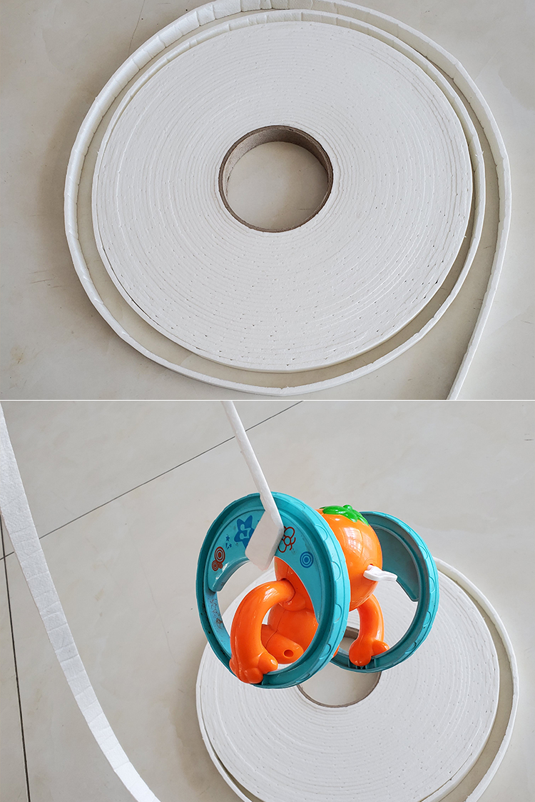 耐高温陶瓷纤维防火密封胶条a级不燃排烟风管自粘胶条法兰垫料 5mm*宽