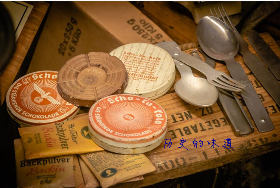 kola巧克力口粮思嘉乐能量棒铁盒装源自二战德军 蓝盒巧克力6盒【图片