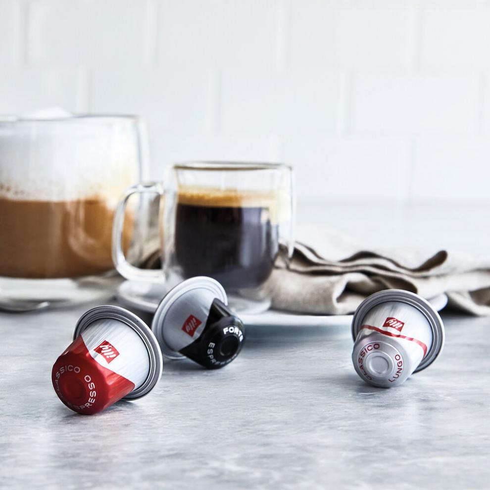 意利illy胶囊咖啡 10粒装 兼容nespresso小米咖啡机 手压壶 原装进口