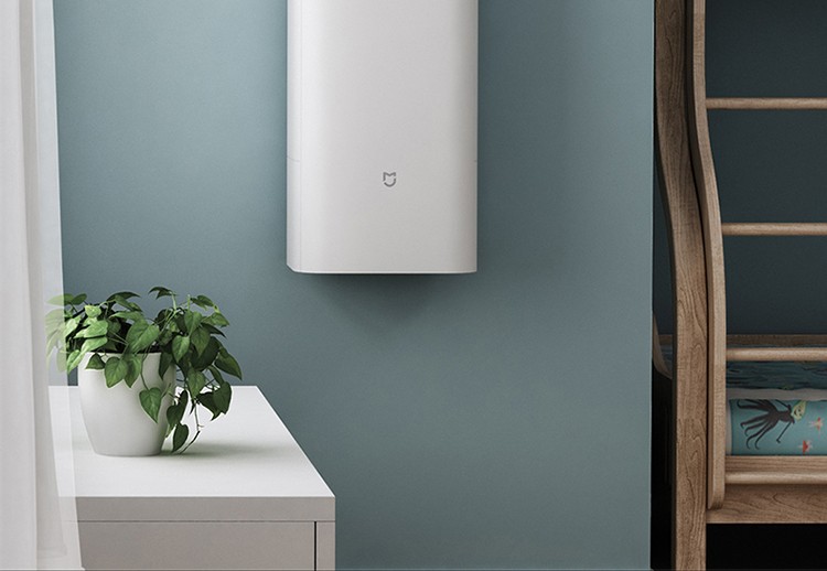 小米米家新风机300大风量全屋空气甲醛净化器滤芯换气除雾霾pm25甲醛