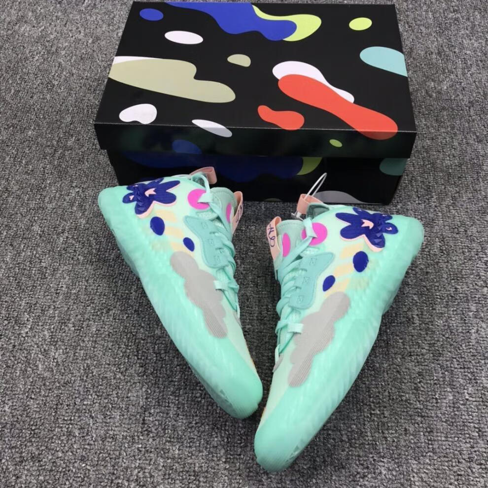 5futurenatural哈登5代篮球鞋糖果白彩虹耐磨低帮战靴 哈登5 黑红 42