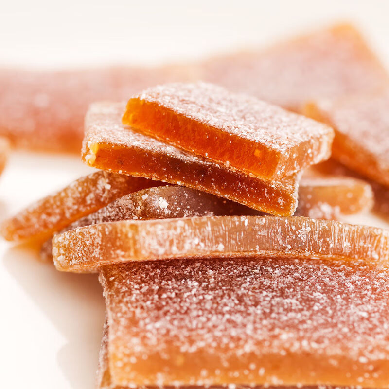 陈皮姜糖片糕手工正老宗生姜汁软糖块甜辣麦芽糖果袋装食 陈皮姜糖280