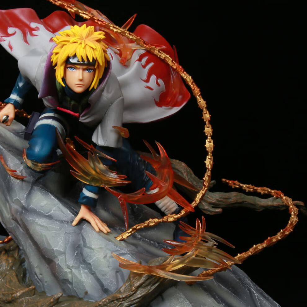 火影忍者 波风四代目水门gk石像鬼sxg黄色闪光模型摆件雕像 石像鬼