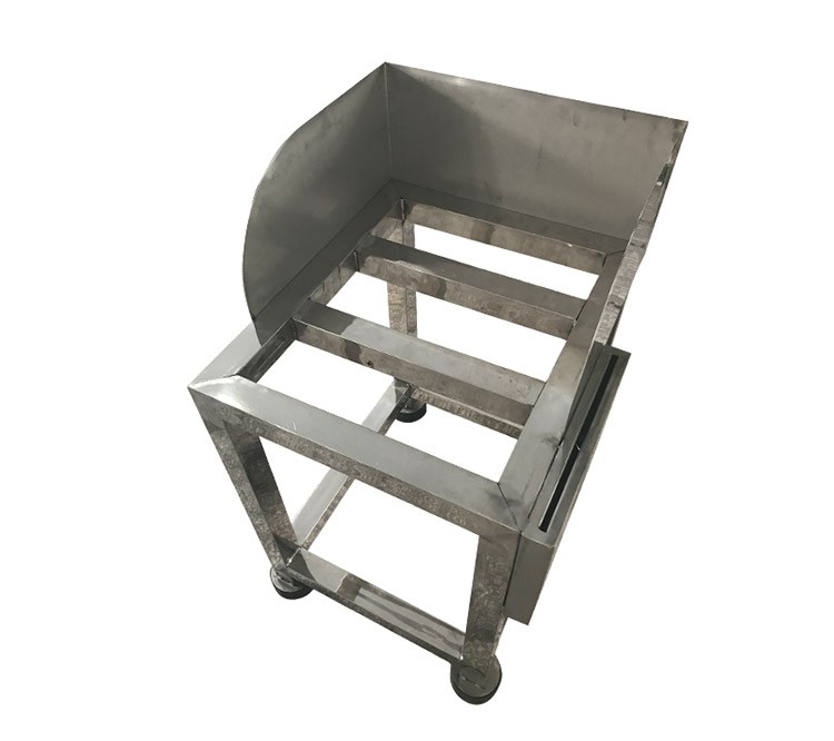 切肉板卖猪肉分割台超市不锈钢方形剁骨台生鲜设备圆肉切菜架斩肉分割