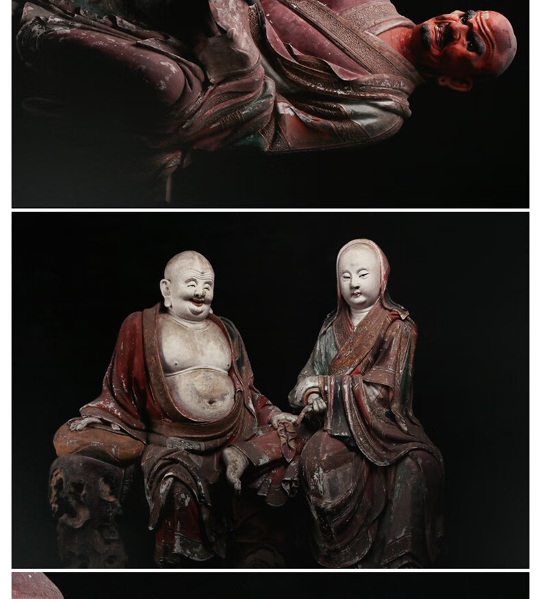 《崇庆寺宋塑十八罗汉 十八罗汉佛像 山西国宝精华 雕塑壁画作品研究