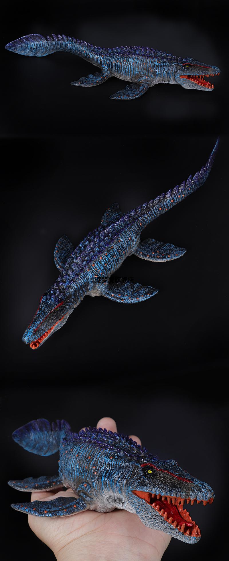 2022新款 迪士尼disney 侏罗纪仿真沧龙户外玩具海洋恐龙模型儿童男