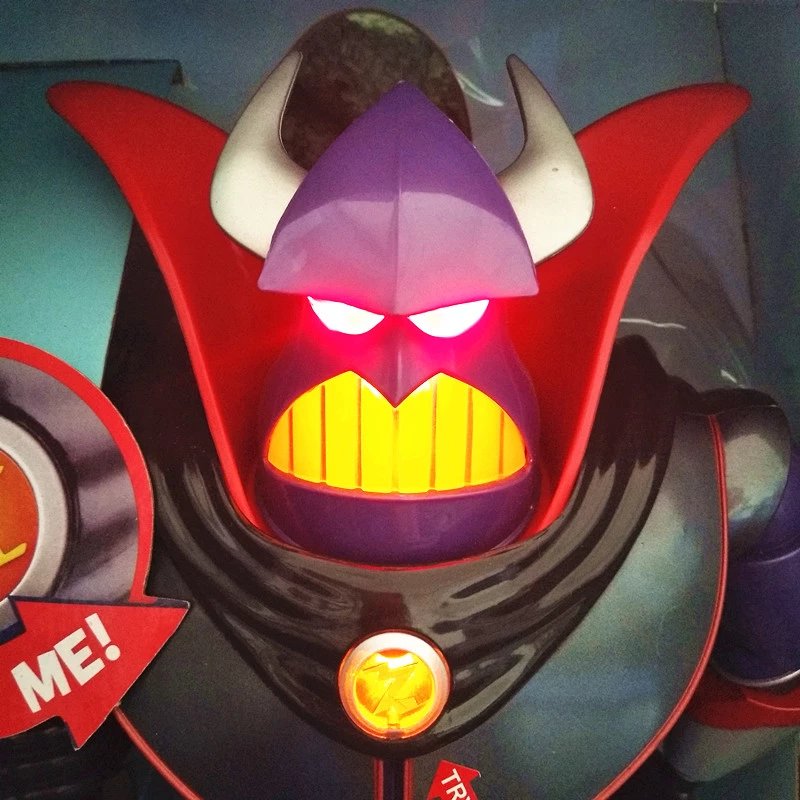 迪士尼(disney)玩具总动员扎克天王星球大战机器人飞船发光玩具 星球