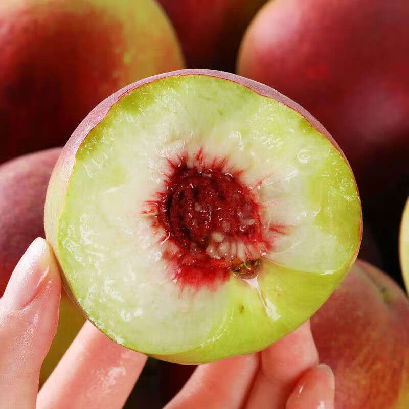 精选生鲜云南冬桃新鲜脆桃子冬水蜜桃甜金秋蜜桃毛桃新鲜应季3斤小果