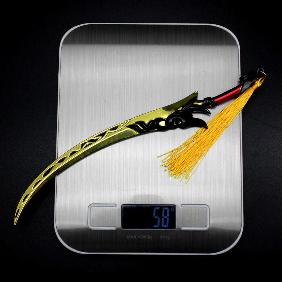 王者荣耀澜玩具刀 战士装备周边皮肤澜鲨之猎刃孤猎双刀曜刀剑模型