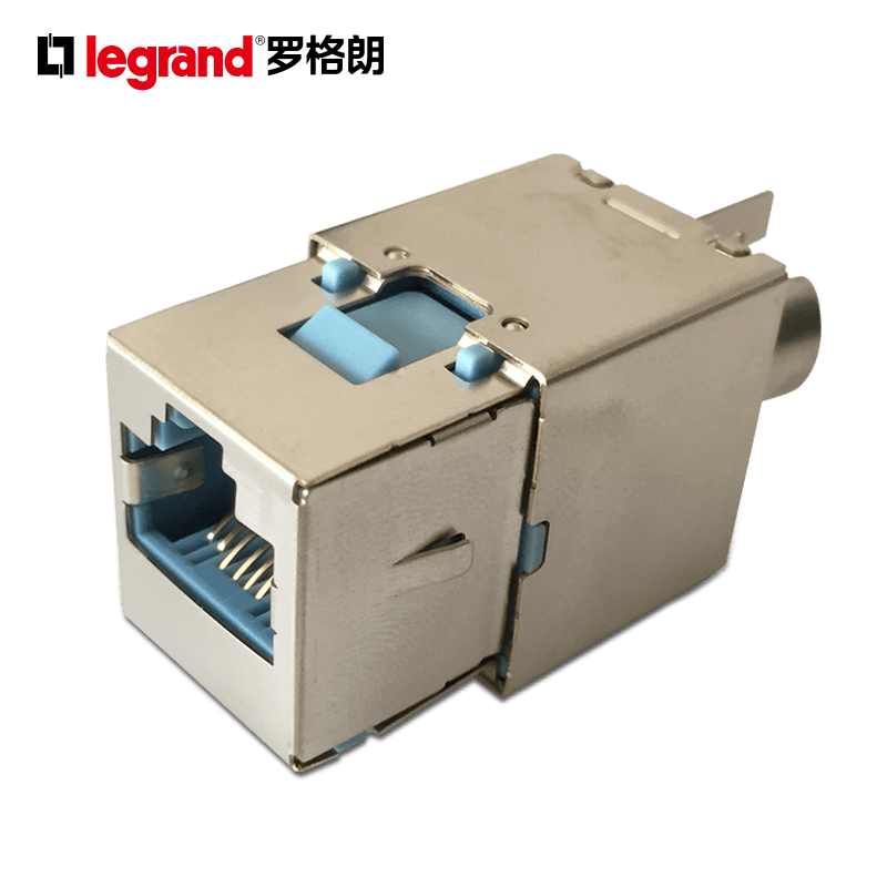 水木风tcl罗格朗超六类6类屏蔽模块型号632708rj45打线式网络模块