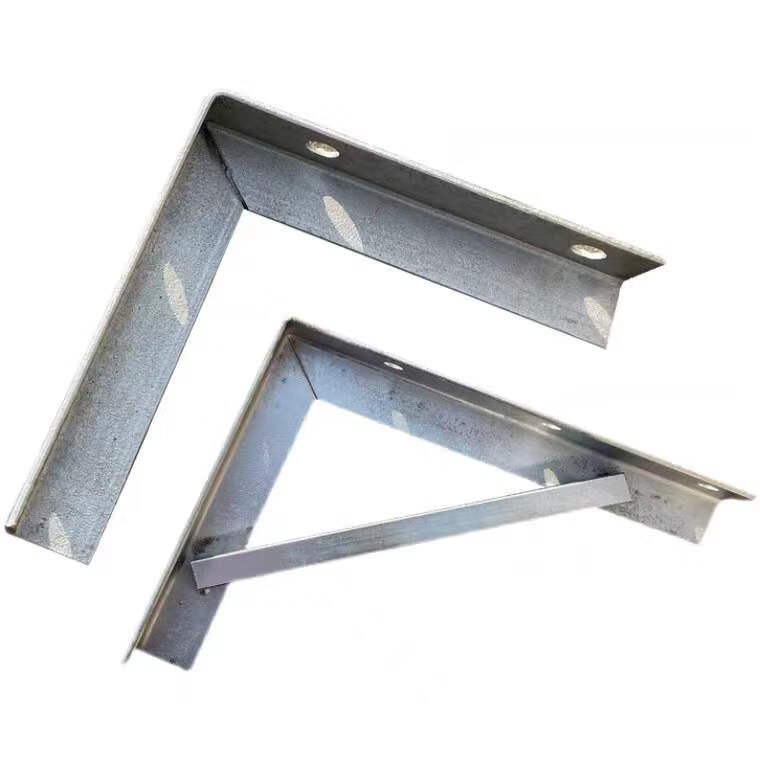 角铁型材 角铁支架货架角钢三角架承重托架隔板支撑电缆铁固定镀锌