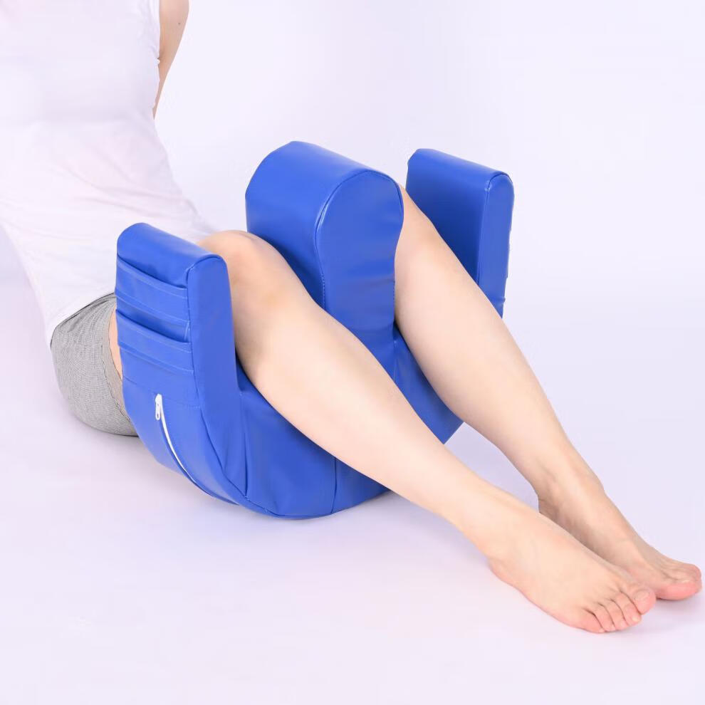 新型老人辅助翻身垫器 卧床山字型护理翻身垫 侧翻下身体辅助垫 蓝色