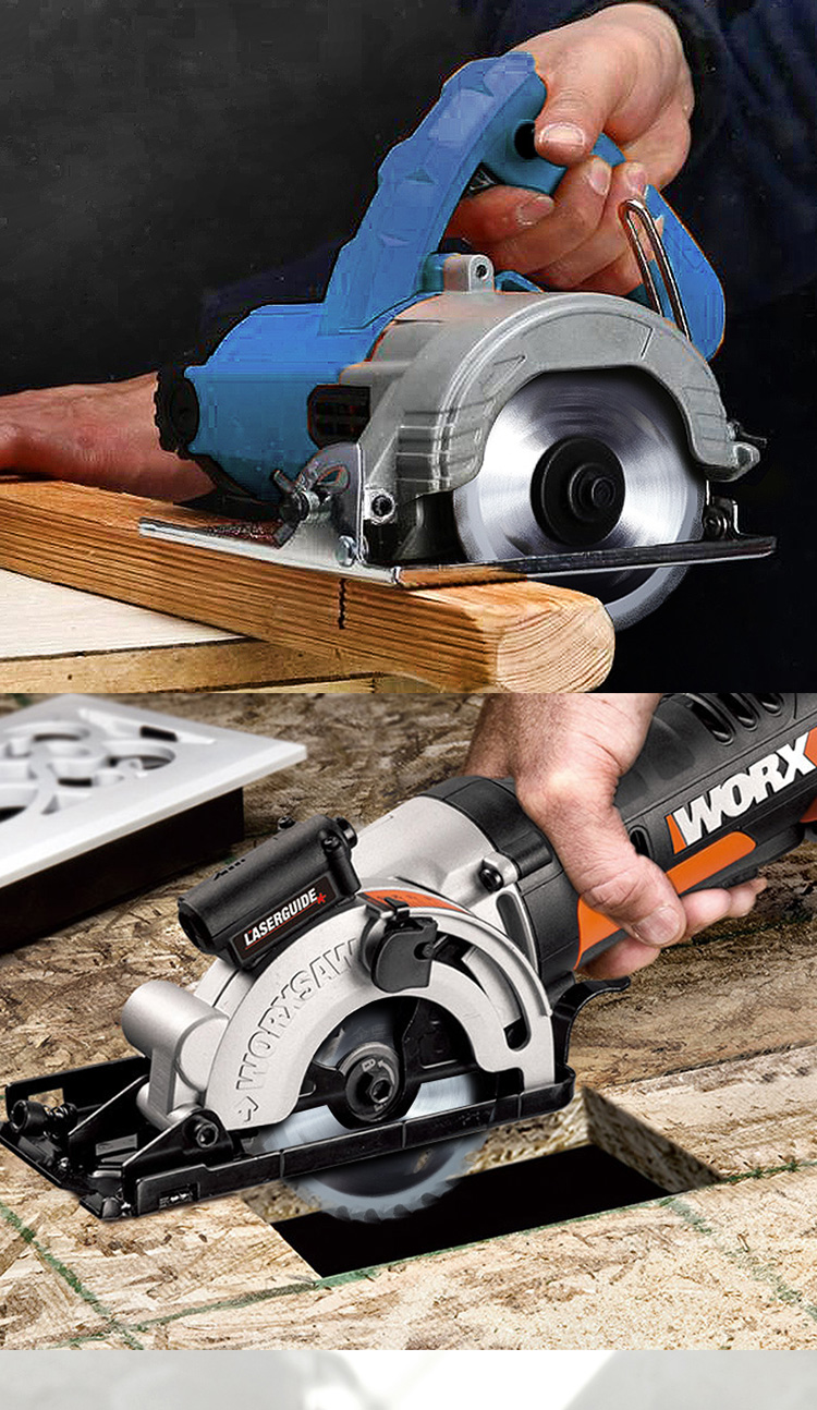 飓魁 木工锯片锂电锯角磨机木材切割片6圆锯片手提锯片装修 150mm*18