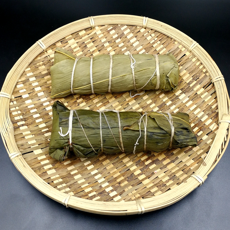 枕头粽子腊肉花生红豆碱水粽湖南特产广西桂林枕头粽大肉粽350g 腊肉