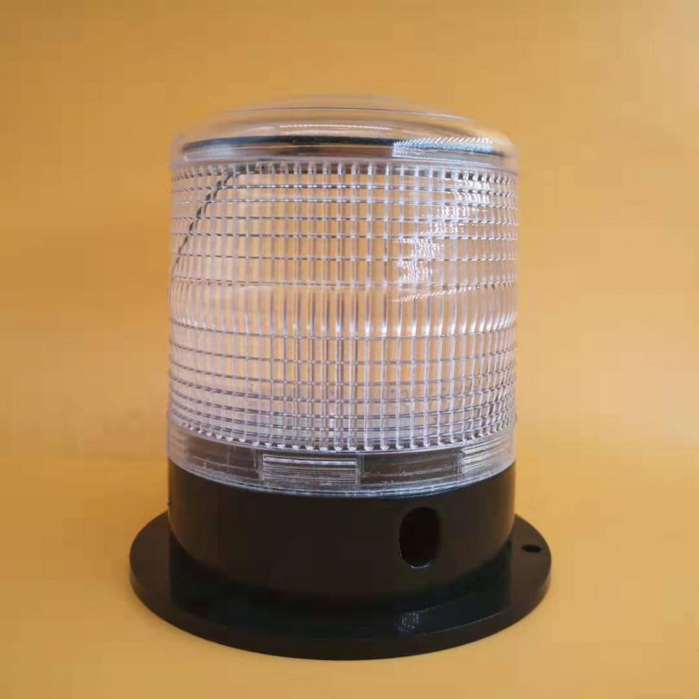 恬女神车用太阳能磁铁吸顶警示灯夜间闪烁频闪灯红蓝