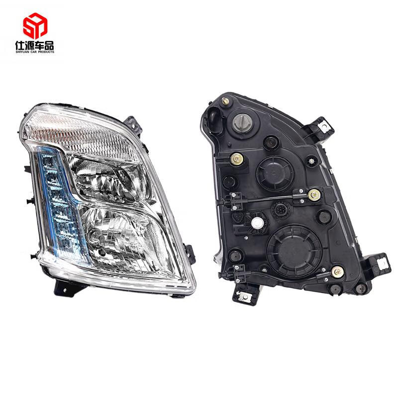 适用原厂柳汽乘龙h7大灯总成h5前照灯霸龙m3日行led灯泡货车配件 大灯