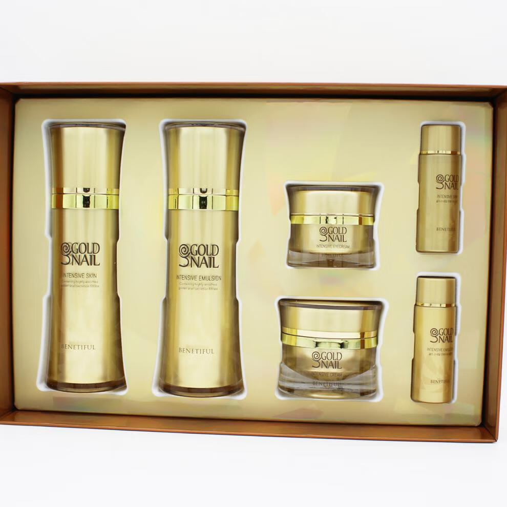 京选优物上海维娜化妆品黄金蜗牛至臻系列套装滋润型