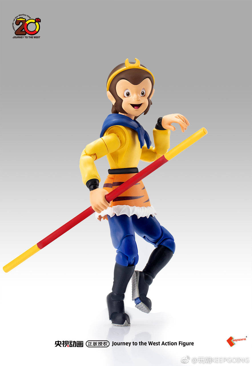 电子鞭【品质精选】央版99视版正西游记模型猪八戒孙悟空唐僧沙可动