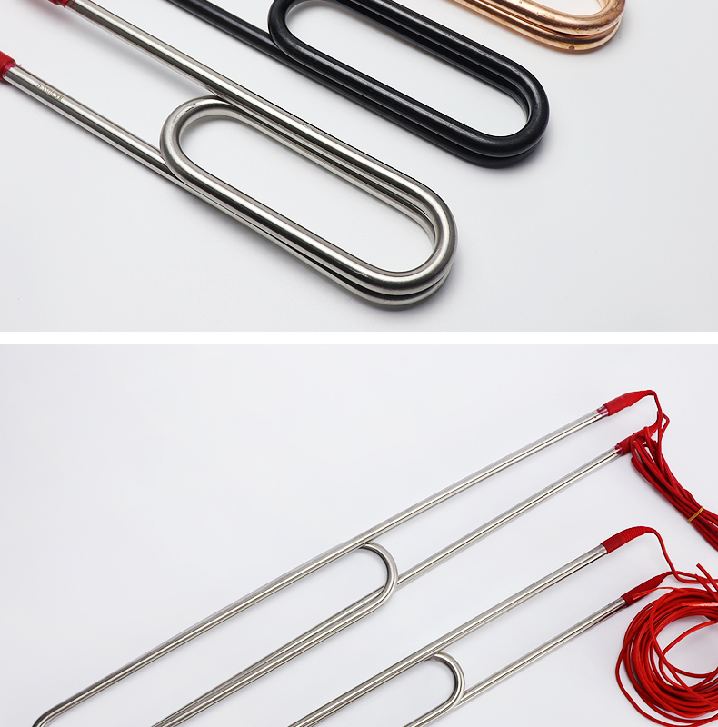 家用烧水电热管加热棒大功率热得快潜水不锈钢水箱水池加热器220v潜水