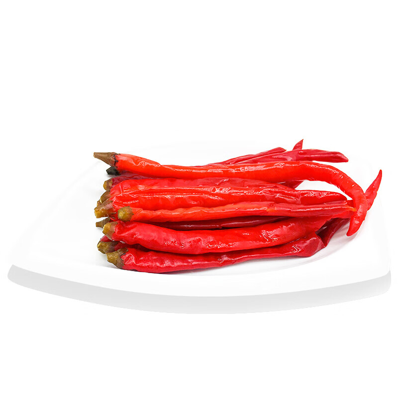 四川特产老坛泡辣椒500g自制农家泡菜红泡椒泡美人椒