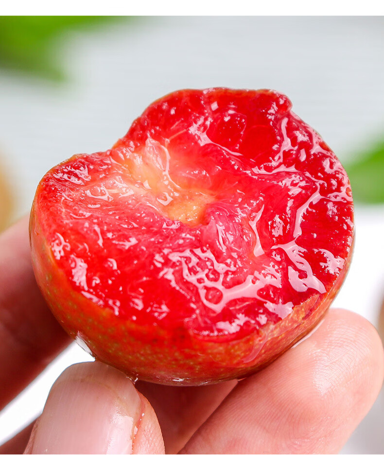 新鲜脆甜多汁水果新鲜红心李子血丝李当季孕妇水果圣诞节送礼 1500g