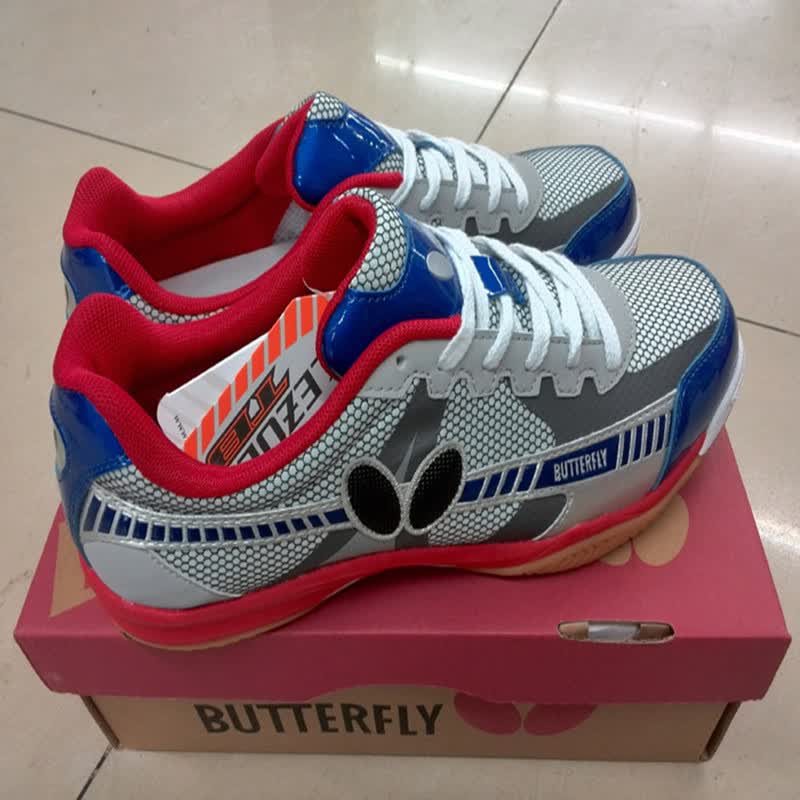 日本蝴蝶乒乓球鞋男女鞋牛筋底乒乓训练缓震防滑运动鞋2022春夏季新款