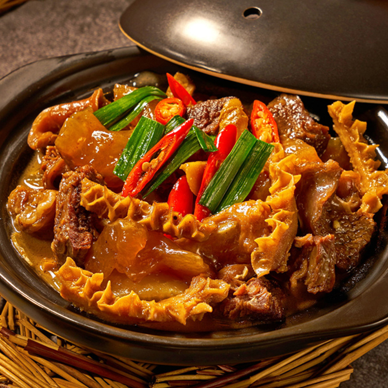 彭记坊功夫牛杂750g酒店特色食材方便速成菜加热即食冷冻火锅食材