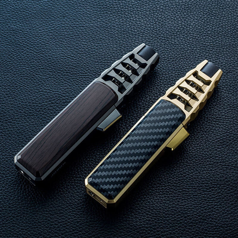 直喷打火机588喷枪充气点烟枪防风直冲打火机点雪茄焊枪厨房点火枪