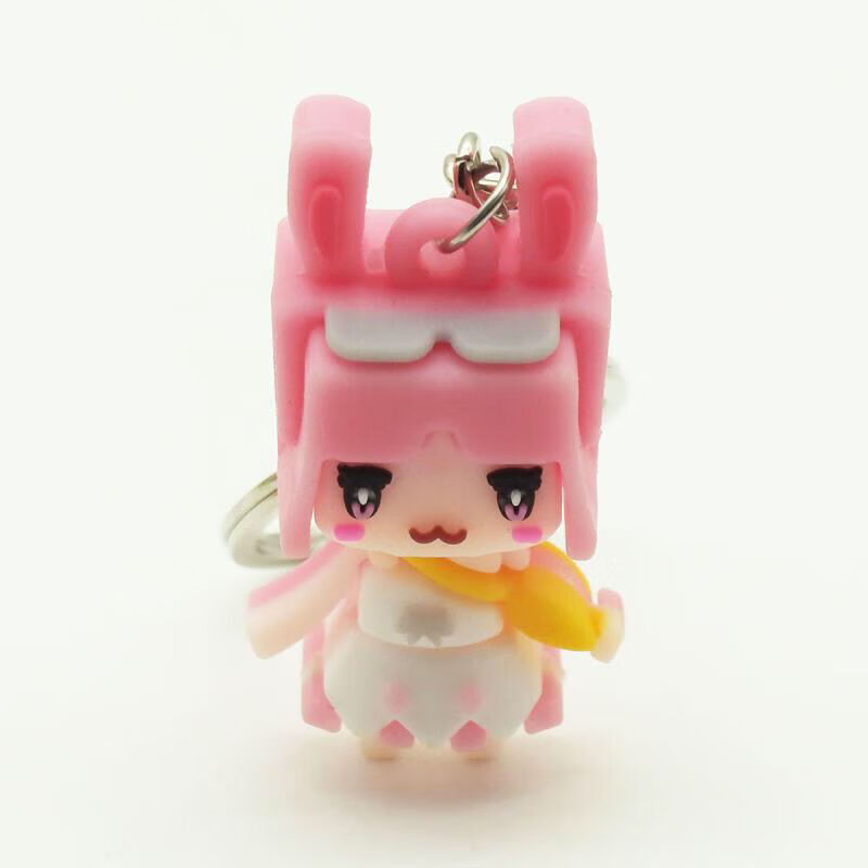 卡若登新品书包挂链迷你世界公仔挂件钥匙扣书包挂饰盲盒兔美美嘟嘟啵