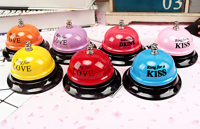 抢答铃教具 传菜铃餐厅厨房上菜铃铛宠物玩具按铃游戏桌铃上课可爱