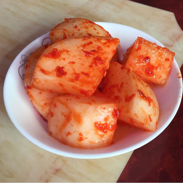 食常侍江西泰和酸萝卜农家自制泡菜菜下饭菜吉安特产小吃2斤重辣2斤