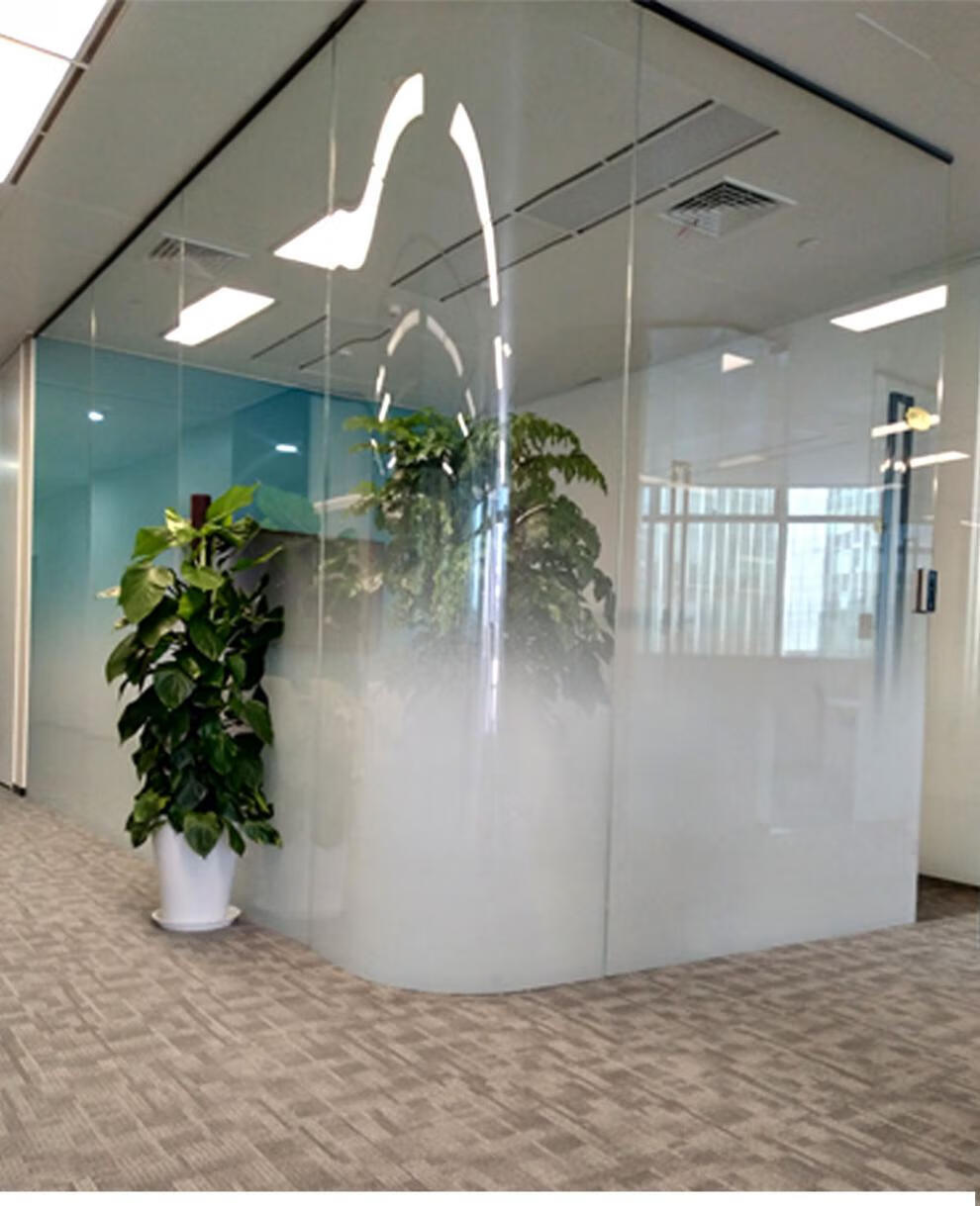 窗纸渐变圆点玻璃贴膜雾化单双向渐变膜不透明办公室玻璃贴膜类似法纱