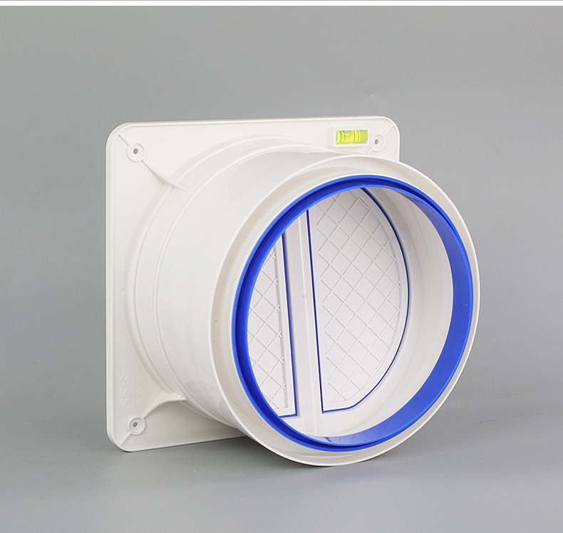 厨房烟道止逆阀油烟机止回阀家用止烟阀卫生间排烟管抽油烟机,s2 高