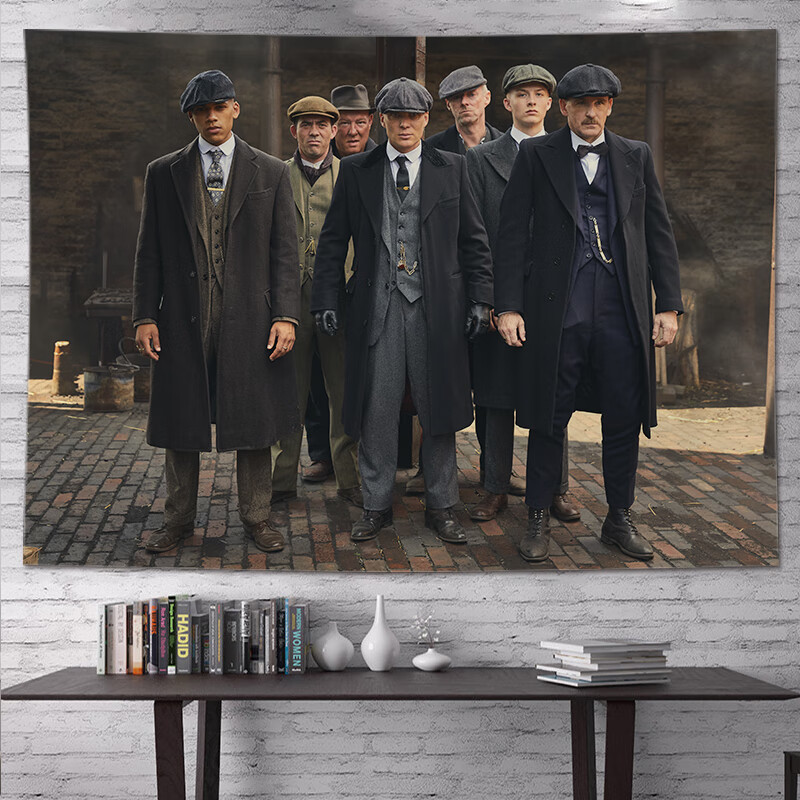 浴血黑帮挂布剃刀党谢尔比家族背景布挂布床头宿舍酒吧装饰ins浴血