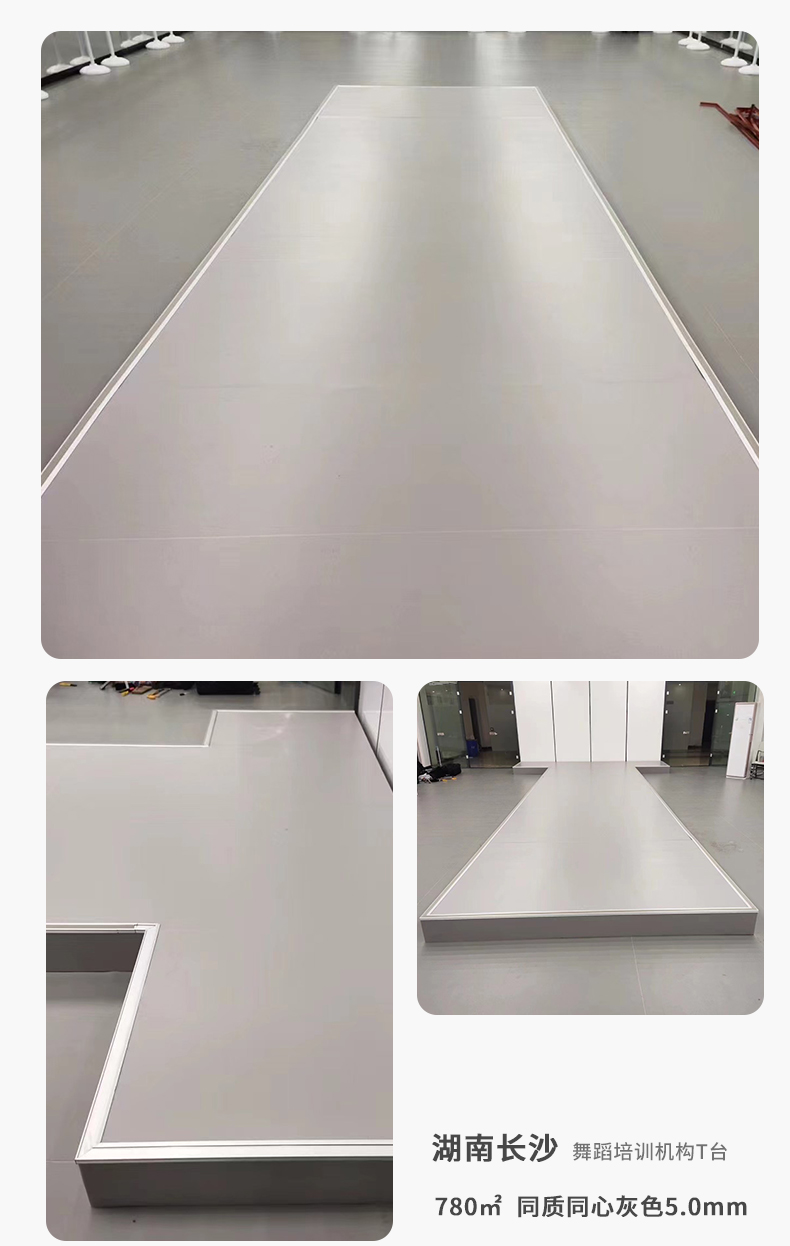 舞蹈室地胶pvc运动塑胶地板舞蹈地胶地垫健身房pvc专业专用教室塑胶