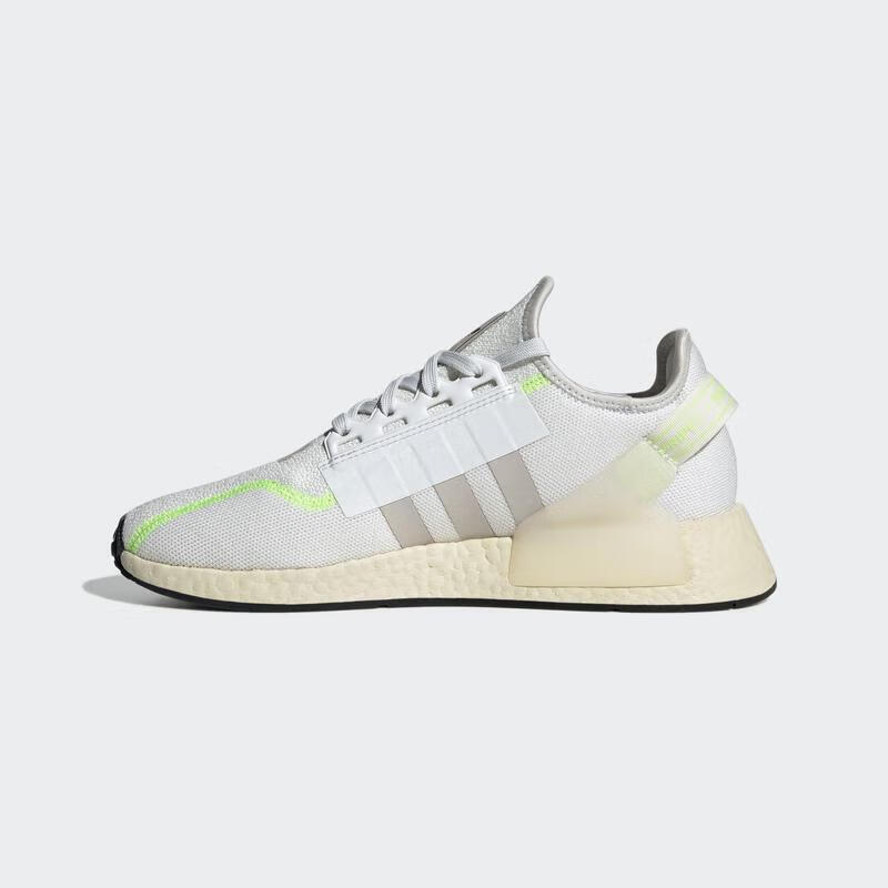 阿迪达斯adidas 男鞋 新款nmd_r1 v2缓震透气舒适 运动休闲跑步鞋男