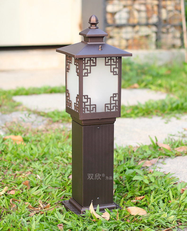 盼达山轻奢品牌草坪灯户外防水仿古庭院简约新方形花园草地草皮灯中国