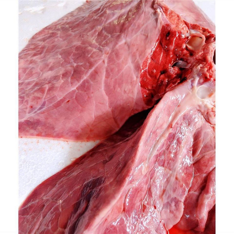 正宗黄牛牛肺 山西特产新鲜牛肺牛肉牛杂散称生牛肺 半个牛肺3斤以上