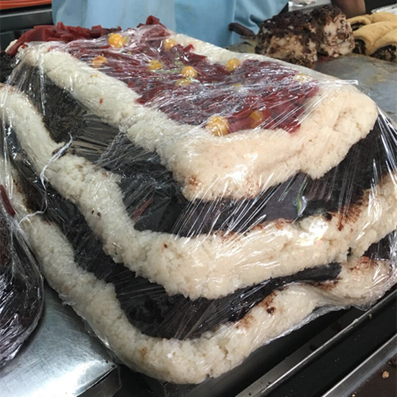 清真北京牛街白记年糕 500g/盒 江米切糕抖音粘糕盆糕黄米 紫米糯空运