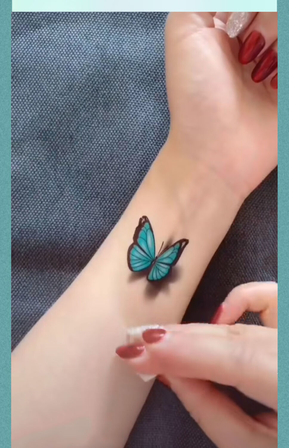 纹身贴防水女款3d玫瑰花朵洗不掉逼真性感非锁骨贴纸义美3d炫彩花2o张