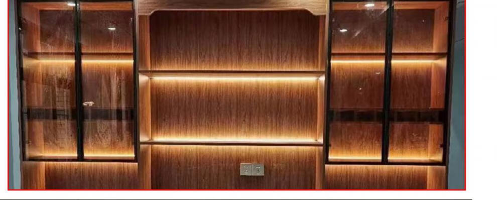 小米mi生态米家通用酒柜灯带免开槽led衣柜感应灯电视柜灯餐边手扫