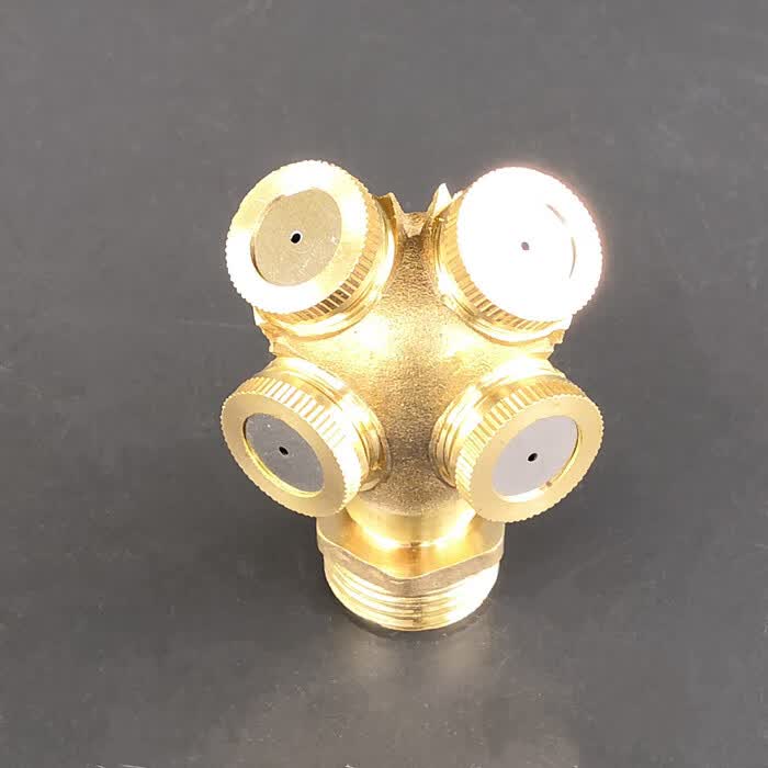 浇灌喷灌园林雾化喷头农用农业草坪喷头自动浇花洒水器喷雾喷头 4分