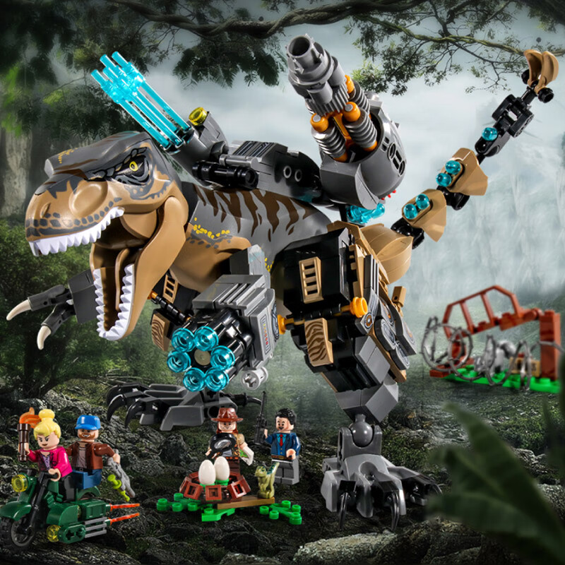 ‼️乐·高(le·go)积木恐龙机甲侏罗纪公园拼装玩具系列男孩积木