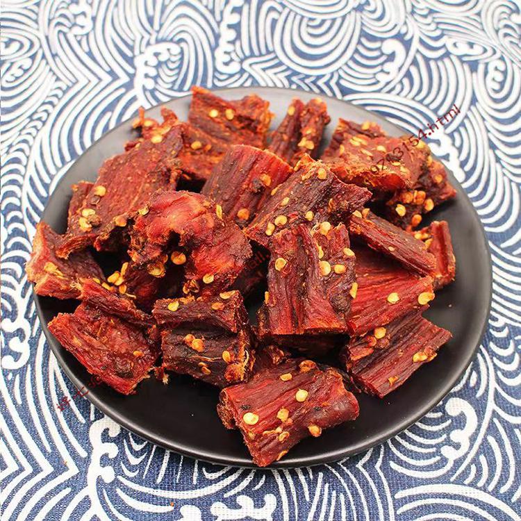 香格里拉正宗手撕风干牦牛肉干五香麻辣零食小吃500g散装云南特产250