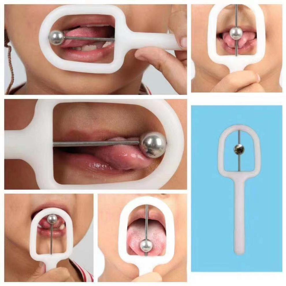 舌头舌尖训练器儿童语言口肌训练工具锻炼卷舌发音练舌尖器三代舌尖气