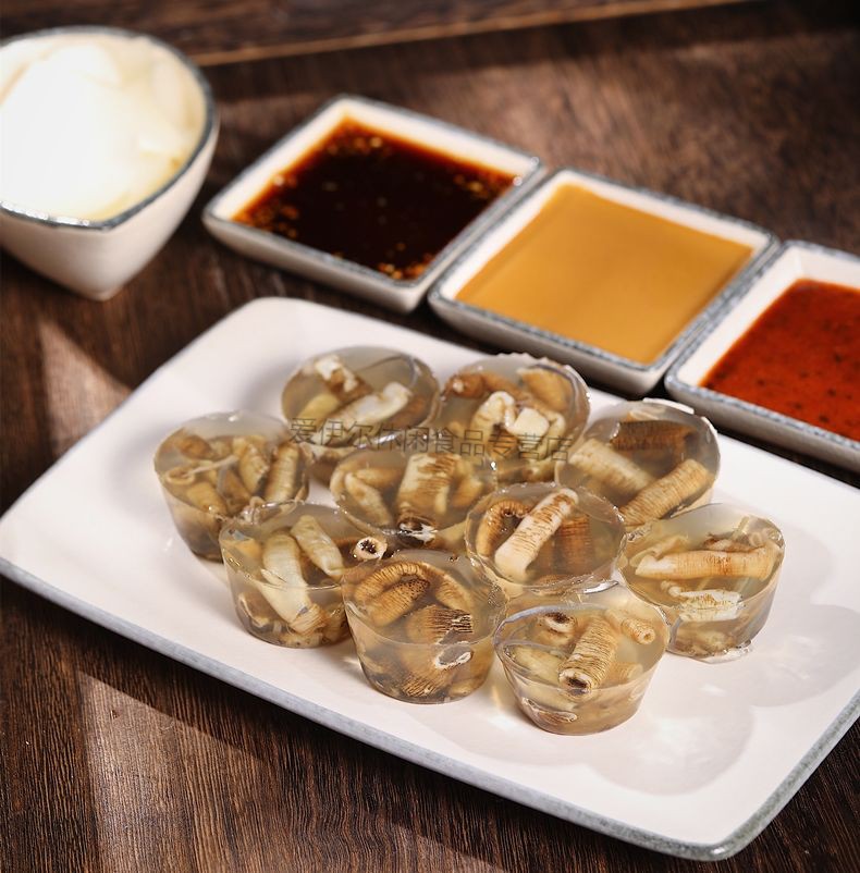 【三都土笋冻】熟食即食厦门小吃20粒400g袋装 块状切块400g(好夹)